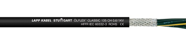 ÖLFLEX CLASSIC 135 CH BK 0,6/1kV