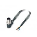 Sensor/Aktor 3п кабель: штекер M12, свободный конец