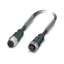 Sensor/Aktor 3п кабель: штекер M12, гнездо M12