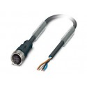 Sensor/Aktor 4п кабель: гнездо M12, свободный конец
