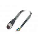 Sensor/Aktor 5п кабель: штекер M12, свободный конец