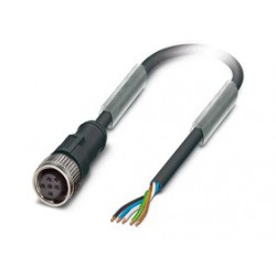 Sensor/Aktor 5п кабель: гнездо M12, свободный конец