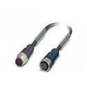 Sensor/Aktor 5п кабель: штекер M12, гнездо M12