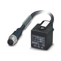 Sensor/Aktor: 5 конт., вент. штекер, прямой штекер M12, выкл.