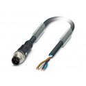 Силовой кабель: штекерный соединитель M12, свободный конец